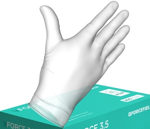 00772201INLW DISPOSABLE VINYL GLOVES CLEAR POWDER-FREE 3.5 MILS